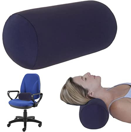 MICRO BEAD TRAVEL NECK SUPPORT BEANIE PILLOW COMFORT HEAD CUSHION STRESS RELIEF
