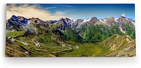 Paul Sinus Wandbild 120x50cm Grossglockner Berg in Österreich Alpen Berglandschaft