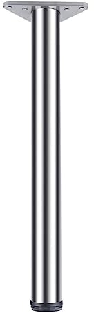 1x Patas de Mesa Regulables,Pies de Muebles de Acero Inoxidable,para Cocina Armario Gabinete Unidad de Encimera Barra de Desayuno Mesa de Escritorio,con Tornillos,Personalizable (90cm(35.4in))