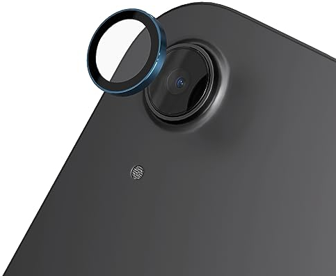 RhinoShield Linsenprotektoren Kompatibel mit [iPad 10 / A16 / mini 6 / A17 Pro/Air M2 / M3 / Pro 1/3-12.9 Zoll] | Aufprallschutz - Kratzfest und resistent gegen Fingerabdrücke - Blau