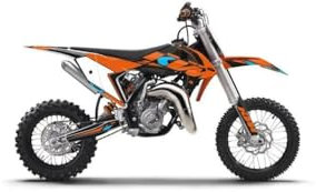 Kit Deco Moto Cross Reflex KTM 50 SX Arancione