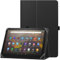 HoYiXi Universelle Hülle für 10-11 Zoll Tablette Fire Max 11 2023 mit Ständer Folio und Handschlaufe Schutzhülle für 10”-11” Samsung Lenovo TECLAST Android Tablette - Schwarz