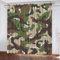 GIOVIA 3D Camouflage Vorhänge Abdunkelnde Abstrakt Geometrisch Kindervorhänge Vorhang mit ösen 2er Set Gardinen Blickdicht Verdunkelungs für Kinderzimmer Schlafzimmer Wohnzimmer B 110 X H 95 cm