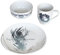 Harry Potter Service de table 3 pièces (Always Design) 325 ml avec tasse à café, assiette et bol dans un coffret cadeau – Produit officiel