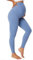 BAYDI Nudi Blickdichte Umstandsleggings High Waist Umstandshose Damen Schwangerschaft Leggings Lang Stretch Schwangere Hose