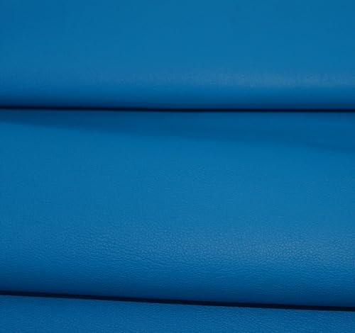 econuk - Kunstleder Blau, 140 cm x 50 cm, Polsterstoff, Weich für Bastelarbeiten, Möbel, Sofa, Sitz, Stuhl, Taschen