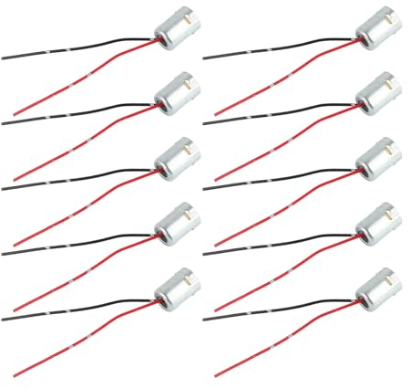 1156-Lampenfassungen 10 Stück Flexible Drehbare 12 V Fassung Mit 3 5-Zoll-Kabelbaum Für Autos Blinker Mit Maßen 16×12×2 DC 12 V