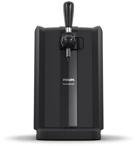 Philips Home Draft Beer Machine 5000 series, PerfectDraft, Fresh cold draft beer at Home, 30 days fresh beer, 3°C, 6L keg, (HD3760/90)