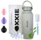 OXXIE Botella Termica 1 Litro | Botella de Agua de Acero Inoxidable Reutilizable | Botella de Agua Niños | Sin BPA | Isotérmica y Hermetica | Adultos, Deporte, Oficina, Yoga, Viaje (Verde)