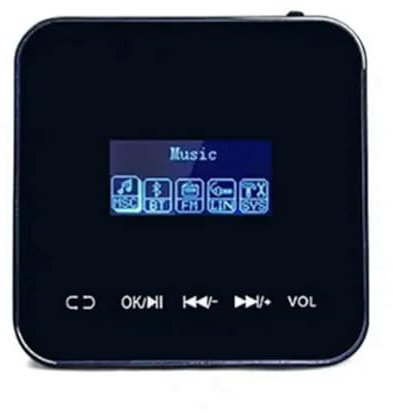 CosyCaya Control de Volumen de Hogar Inteligente en la Pared con Amplificador de 20 W X 2 Canales Audio una Prueba de Agua (Negro)