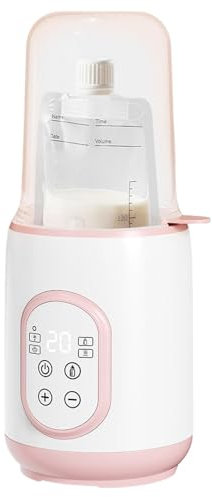 Jlkegfdf Travel Bottle Warmer | Baby Milk Warmer Defroster,Portable Bottle Warmer for Outing or Travel, Smart Temperature Control Automatic Heat for Indoor Car Journey