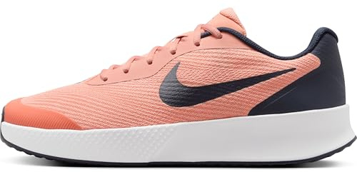 Nike Vapor Lite 3 Tennis Shoes for Hard Court (Men's) FZ2155, Apricot Agate Obsidian White, 8 UK