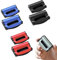 6 PCS Seat Belt Clip - Adjuster Holder Lock for Shoulder Neck Strap and Buckle Stopper, Auto Vehicle Clip for Kids Adults (Black Red Blue)