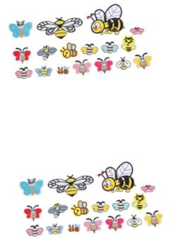jojofuny 2 Series Adorables Para Planchar Y Coser Para Ropa Y Manualidades 34 Piezas*2