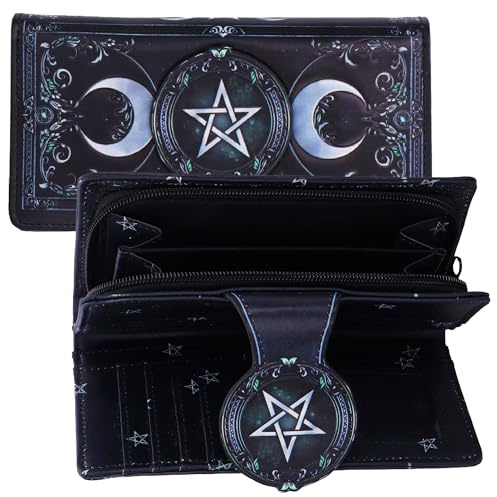 Triple Moon Geldbörse mit Prägung, 10 x 3 x 19 cm