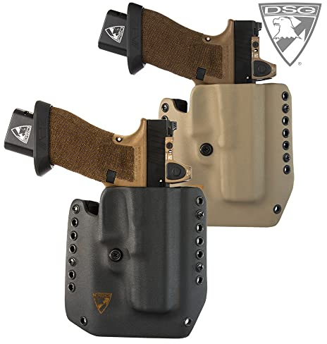 DSG Alpha Holster OWB Glock 19 - Links, Schwarz