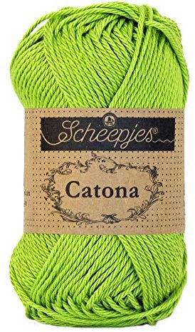 Scheepjes - Scheepjes Catona 205 Kiwi Yarn - 1x25g