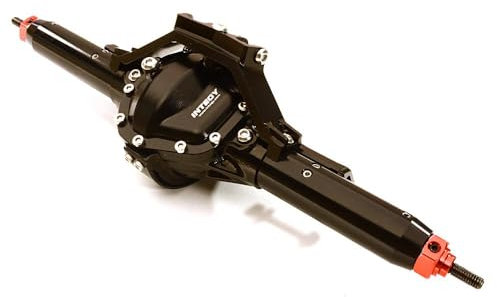 RC Model Complete 4-Link Rear Axle w/Internals for Axial SCX-10 & Custom 1.9 Crawlers