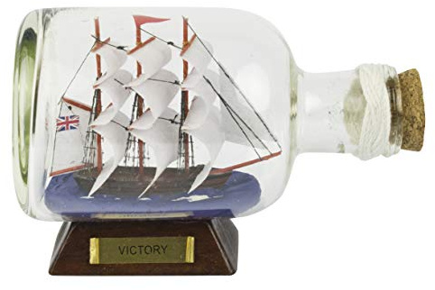 Nauticalia 14 cm HMS Victory Ship-in-Flasche, Nicht Zutreffend