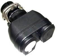 Effebi Adaptateur Courte avec fiche 15 Broches et Prises à 7 pôles N + S