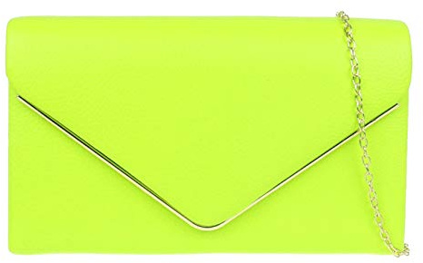 Girly Handbags Damen-Clutch mit Metallrahmen