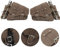 KYN Braun Universal Motorrad Links + Rechts Satteltasche Wasserdicht Werkzeugtasche Gepäck Tasche Dreieck Ledertasche Für Harley Sportster Suzuki Yamaha Honda