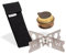 WIKA Topfkreuz FlexHold Set de supports de casserole de qualité supérieure pour FlexFire, réchaud à alcool, réchaud à trangia, brûleur à alcool (FlexHold + sac + Trangia 27 (Bundle))