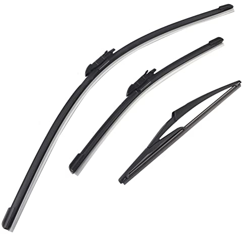 Scheibenwischerblätter Corsa D, Scheibenwischer Corsa D 2006-2014 Bosch, Auto Front Heckscheibe Scheibenwischerblatt Scheibenwischerarm 24/16/12 Zoll Heckscheibe