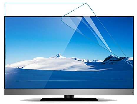 Anti Blue Light 50-60inch TV Screen Protector, Anti Glare Frosted Film Relieve Eye Fatigue for LCD, LED, OLED, QLED 4K HDTV,Matte-50in(1095X616) mm