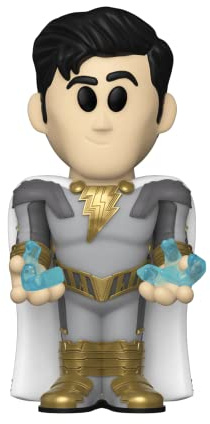 Funko Vinyl SODA: Shazam 2 - Eugene - 1 in 6 Chance of Rare Chase | Official Owned IP Merch - Collectable Vinyl Figurine for Shelf Display - Birthday Gift Idea for Fans and Collectors