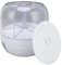 Ejoyous 6-Grid Rotating Food Dispenser, Transparent Grain Storage Organization Rotating Rice Bucket Classified Rice Storage Tank for Home Kitchen