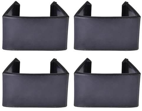 Gartenmöbel Verbinder Clips,Starke Verbinder für Gartenmöbel,Rattan Möbel Verbinder,Clips für Rattan-Möbel,Lounge Set Clips,Gartenmöbel Sofa Verbinder,für Rattanstühle,4.25cm,Schwarz,4 Stück