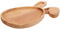 HOLIDYOYO Osterhasen Serviertablett Aus Holz Dekorative Holzplatte Hasenform Für Obst Und Snacks Für Ostern Und Frühlingsfeiern Rustikales Design Sicheres Holzmaterial