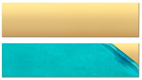 Uxney Brass Sheet, 0.5 mm x 50 mm x 200 mm, 99.9% Pure Brass Plates for DIY, Jewellery, Electrical, Repair, Industry (Pack of 2)