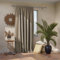 AmeliaHome Blackout Vorhang 140x270 cm beige 1 St. Kräuselband Verdunkelungsvorhang Blickdicht Fensterdekoration Dekoschal Dekorvorhang Blackout