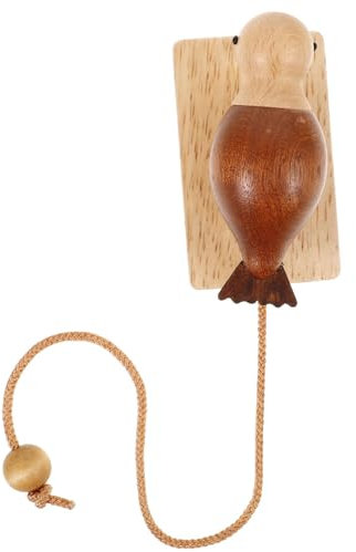 Alipis Holzspecht Türklopfer Kreativer Und Dekorativer Holzmechanismus Für Vielseitig Einsetzbar Als Türglockenspiel Und Stilvolle Deko Für Zuhause Oder Geschäft