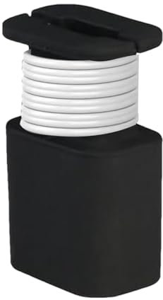 Protector de cargador de silicona,Protector de cargador de silicona con envoltura de cable - Organizador de almacenamiento de cables con protección antiroturas,Funda de silicona para cargador de energ