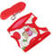CIYODO 1 Set Bunny Vest Bunny Carriers for Rabbits Jacket Escape Proof Rabbit Harness Ferret Accessories Dog Bath Brush Mini Pig Supplies Bunny Running Harness Teacup Dog Cloth Red