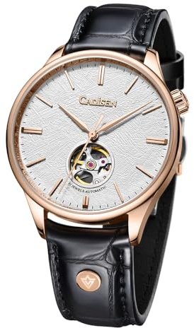 CADISEN Automatik Uhr Herren Mit Gangreserve Armbanduhr Mechanische