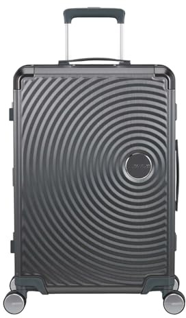 American Tourister Soundbox Alu Spinner 68/25 TSA Trolley Brushed Anthracite anthrazit