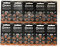 Batteries 312 ZAS pour appareils auditifs, pack de 60 piles Zinc Air sans mercure - marron