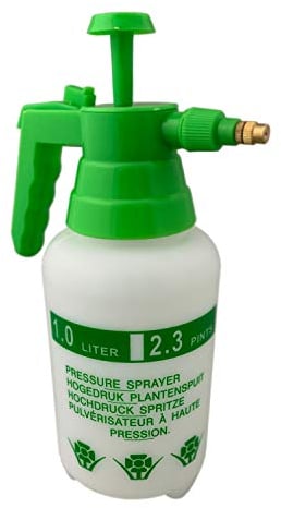 BENSON 1 Liter Sprühflasche | Drucksprüher | Pumpsprühflasche | Pflanzensprüher | Pumpsprüher | Pumpflasche - für Garten, Haushalt und Autopflege