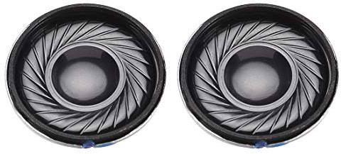 sourcing map 2W 8 Ohm Micro Internal Speaker Magnet Loudspeaker 23mm Dia 2pcs