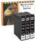 D&C 3x Black Druckerpatronen Kompatibel für Epson 502 XL für Epson Expression Home XP-5100 Series XP-5105 XP-5115 WorkForce WF-2800 Series WF-2860 D WF-2860 DWF WF-2865 DWF Drucker, 3x Schwarz