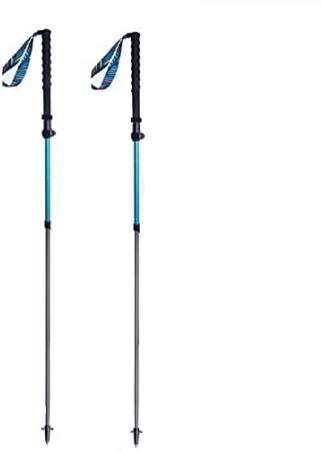 Bastones de Senderismo Plegables, Ligeros,de aleación 7075 y Carbono,130cm,ultraligeros para Correr