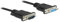 Delock Seriell Kabel RS-232 Sub-D9 Stecker zu Buchse Nullmodem 1 m