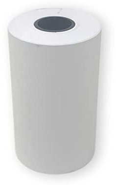 10 Rouleaux d'Addition pour Calculatrice avec Imprimante Calculatrices de Bureau impression Impact non thermique papier ordinaire 100% sans Bois 57 x 35 x12 mm Blanc
