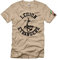 Thomas Invité Grenade à 7 flammes képi blanc Legion T-shirt étranger #36603, sable, M