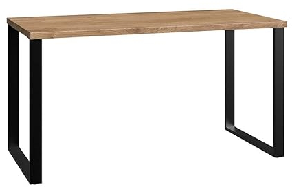 Froschkönig24 Liverpool Schreibtisch Kinderschreibtisch Arbeitsschreibtisch Plankeneiche/Graphit