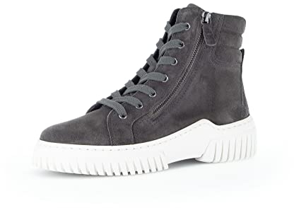 Gabor Damen Schnürstiefeletten, Frauen Boots,Wechselfußbett,Best Fitting,Bootee,Booties,halbstiefel,Pepper (Latte),40 EU / 6.5 UK